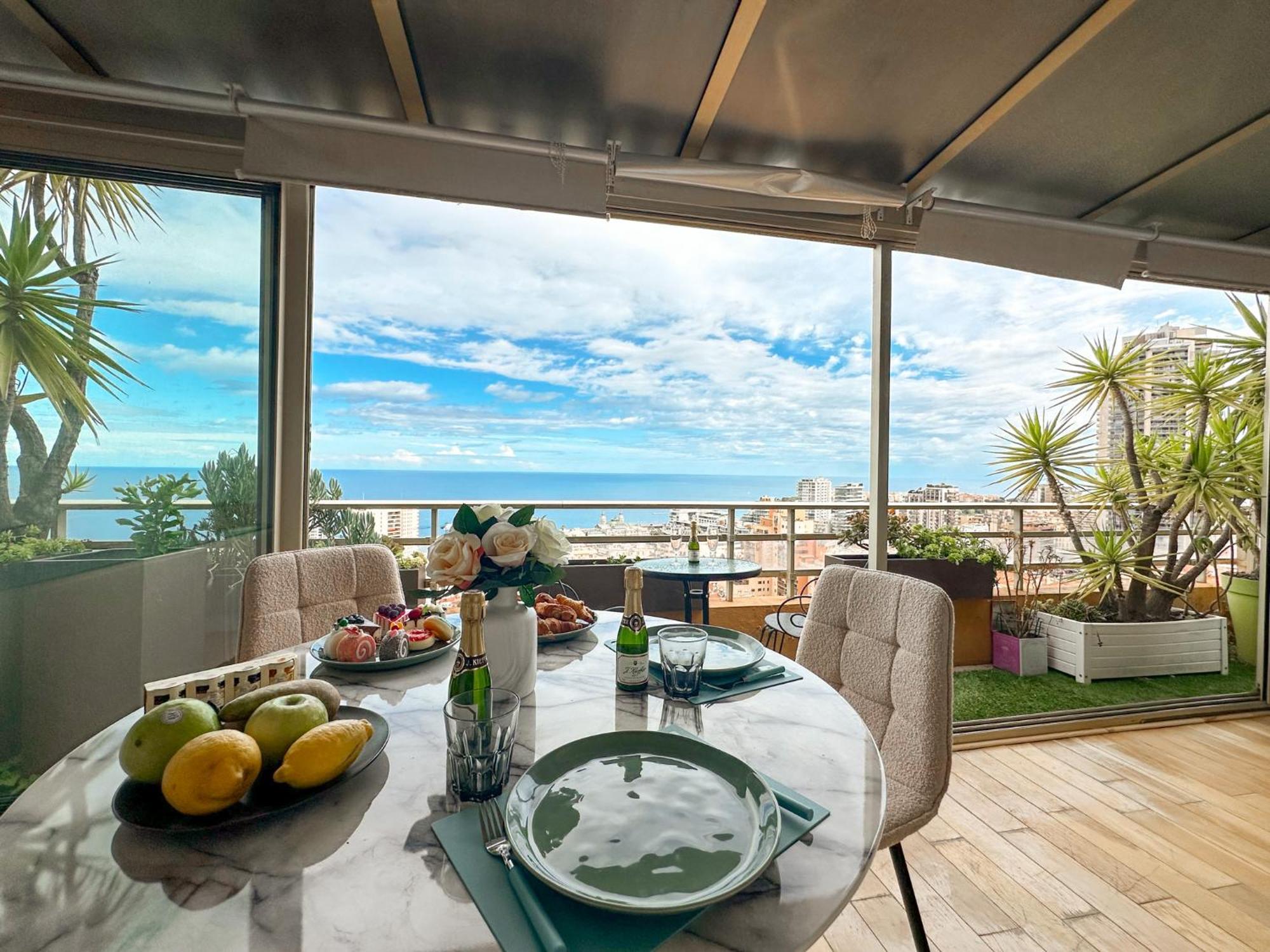 Panoramic Monaco View, Bnbrickeys Beausoleil Exterior foto